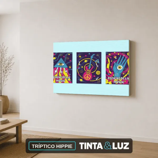TRÍPTICO HIPPIE