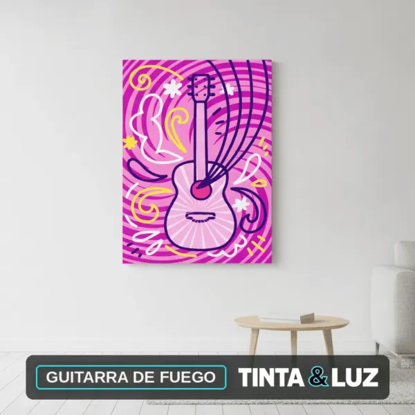 GUITARRA DE FUEGO
