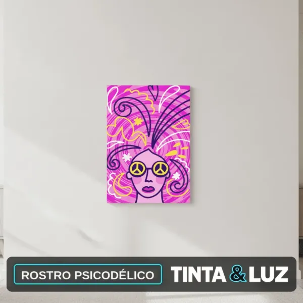 ROSTRO PSICODÉLICO