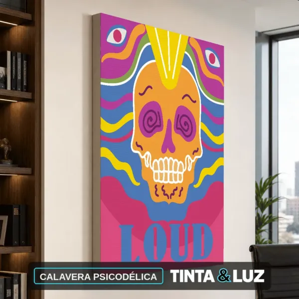 CALAVERA PSICODÉLICA