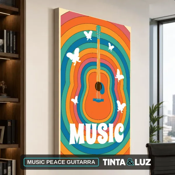 MUSIC PEACE GUITARRA