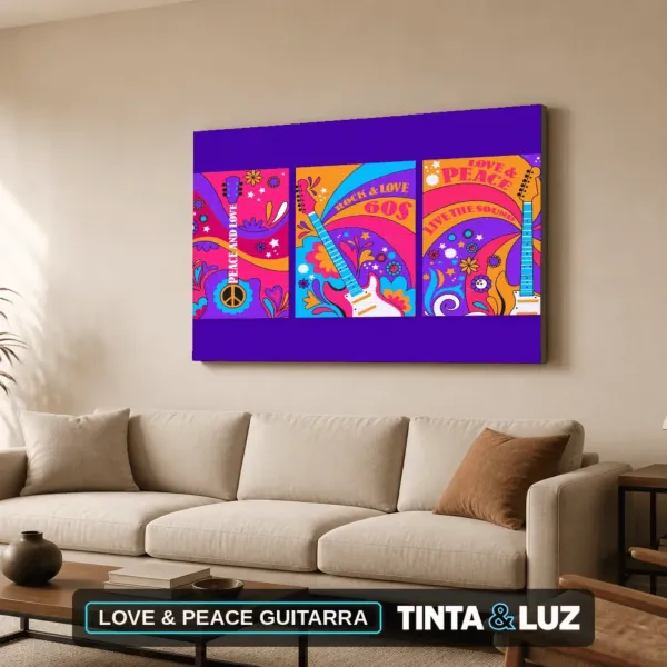 LOVE & PEACE GUITARRA
