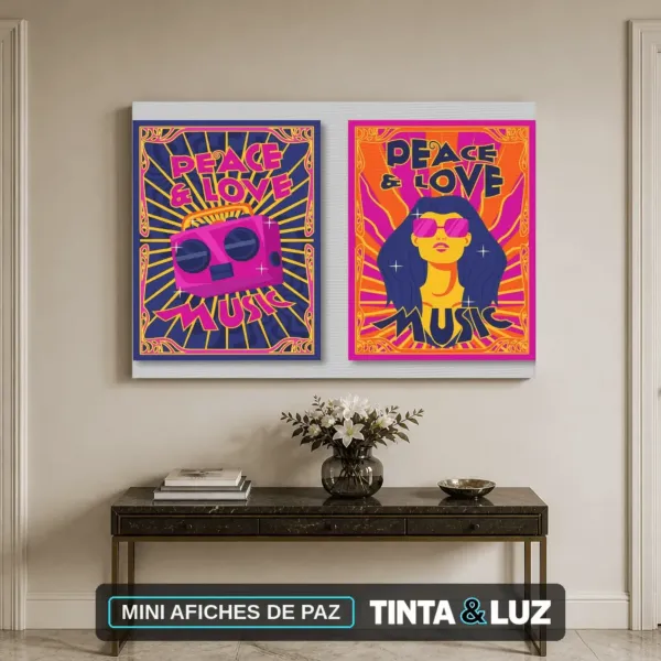 MINI AFICHES DE PAZ