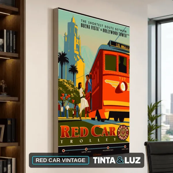 RED CAR VINTAGE