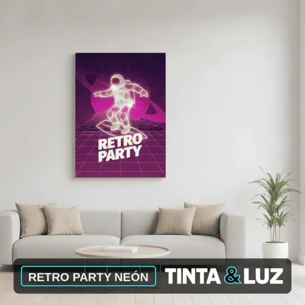 RETRO PARTY NEÓN