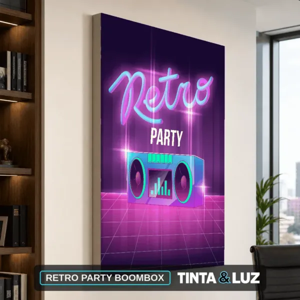RETRO PARTY BOOMBOX