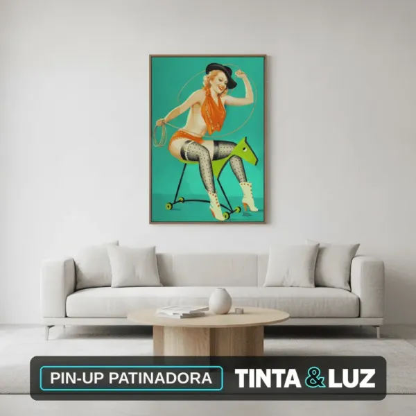 PIN-UP PATINADORA