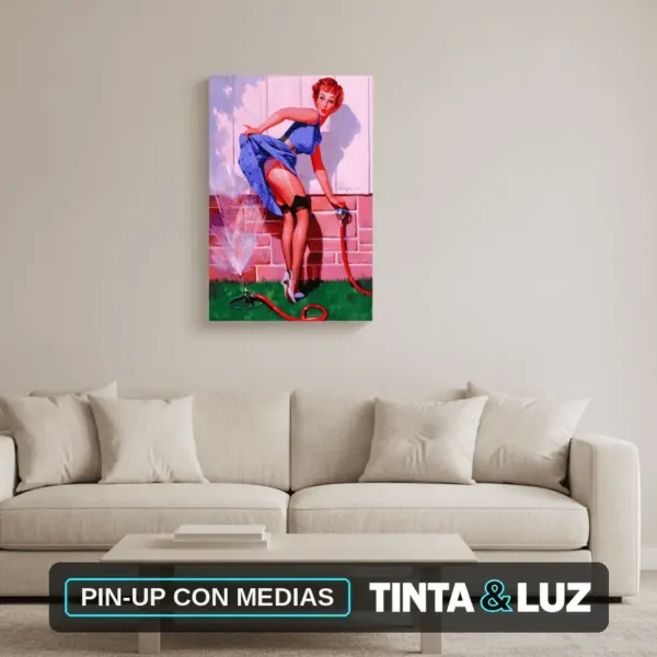 PIN-UP CON MEDIAS