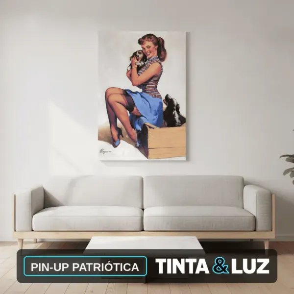 PIN-UP PATRIÓTICA