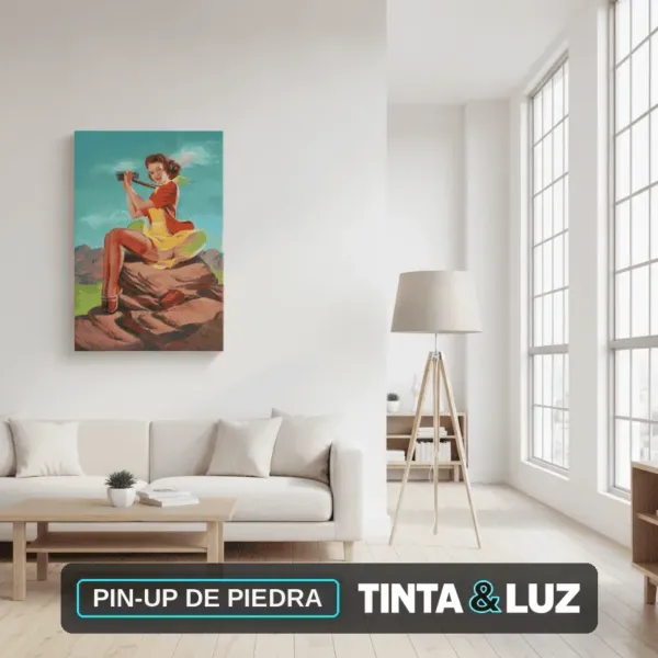 PIN-UP DE PIEDRA
