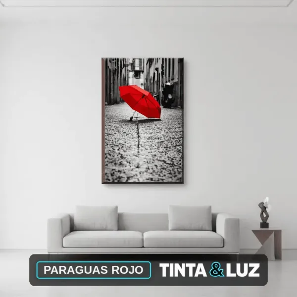 PARAGUAS ROJO