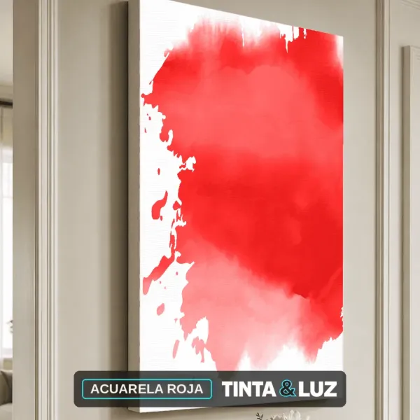 ACUARELA ROJA