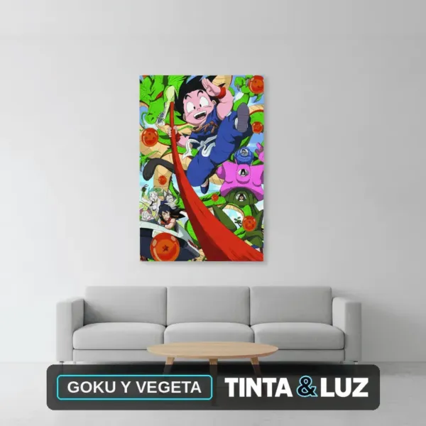 GOKU Y VEGETA