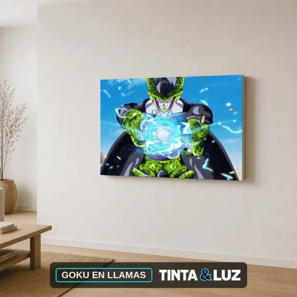 GOKU EN LLAMAS