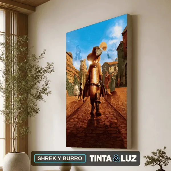 SHREK Y BURRO
