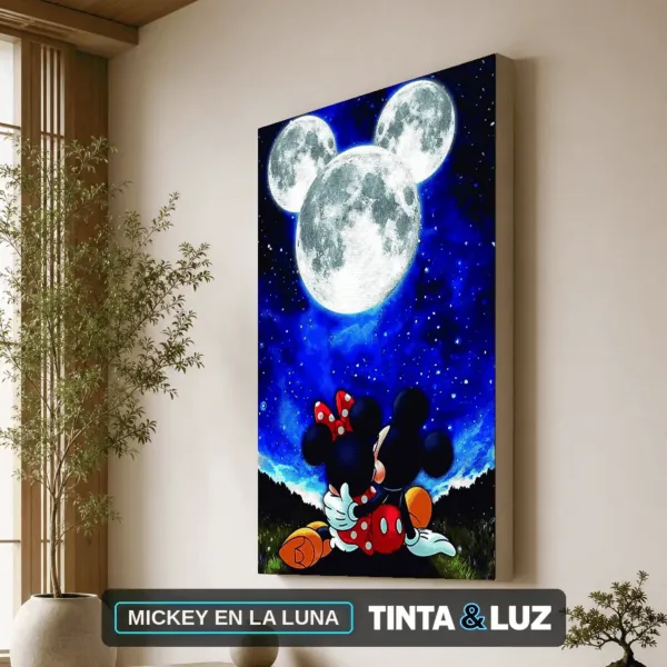 MICKEY EN LA LUNA