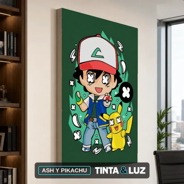 ASH Y PIKACHU