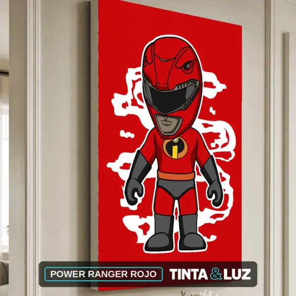 POWER RANGER ROJO
