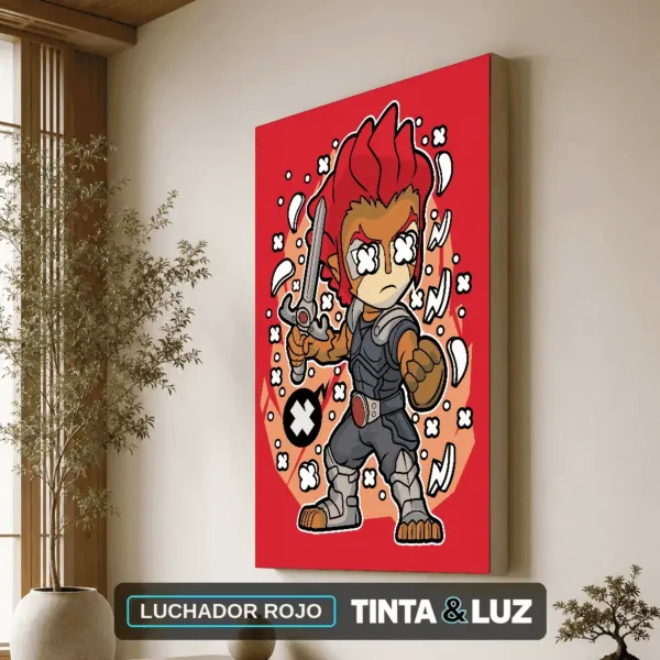 LUCHADOR ROJO