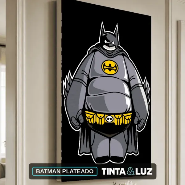 BATMAN PLATEADO
