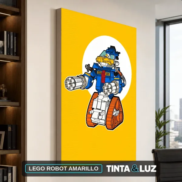 LEGO ROBOT AMARILLO