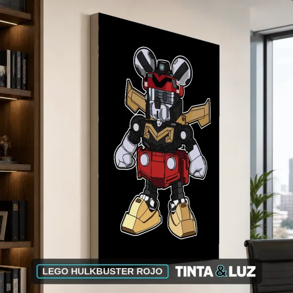LEGO HULKBUSTER ROJO