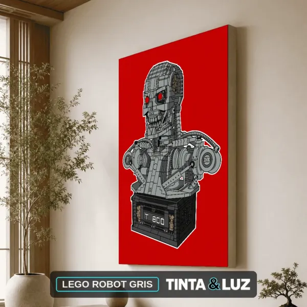 LEGO ROBOT GRIS