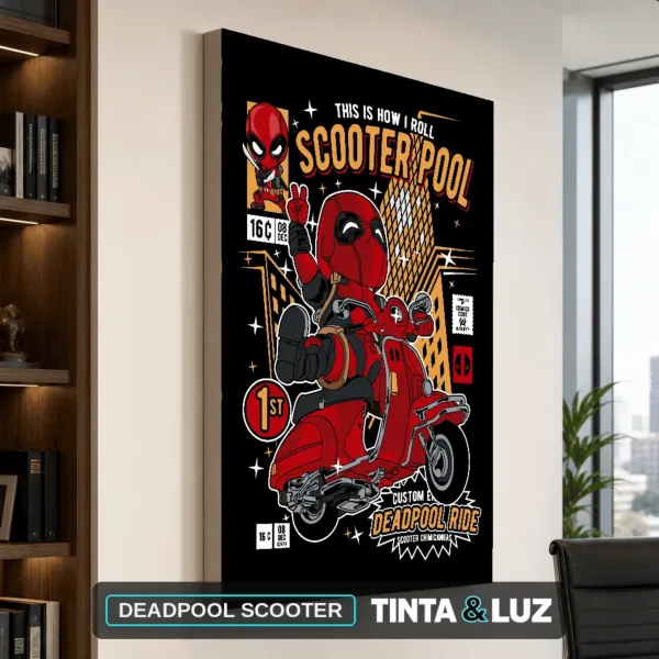 DEADPOOL SCOOTER