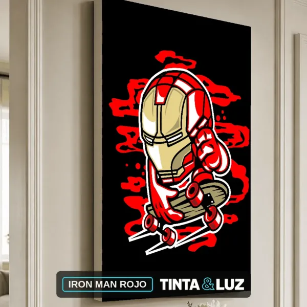 IRON MAN ROJO
