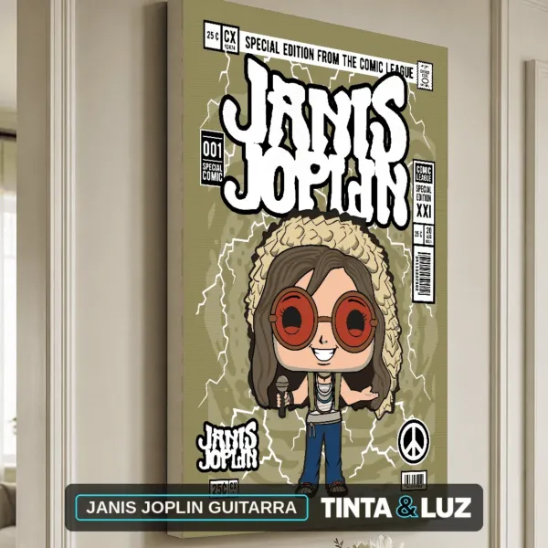 JANIS JOPLIN GUITARRA