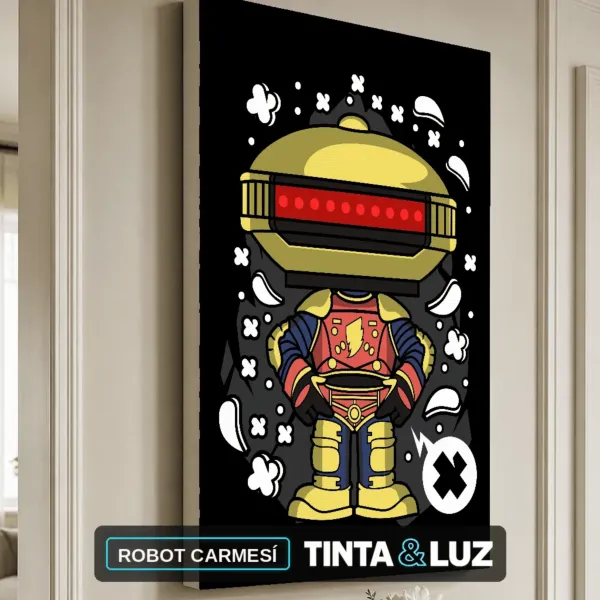 ROBOT CARMESÍ