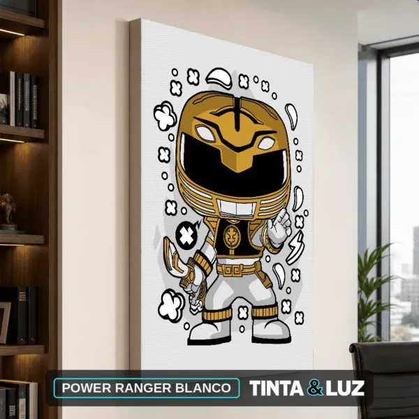 POWER RANGER BLANCO