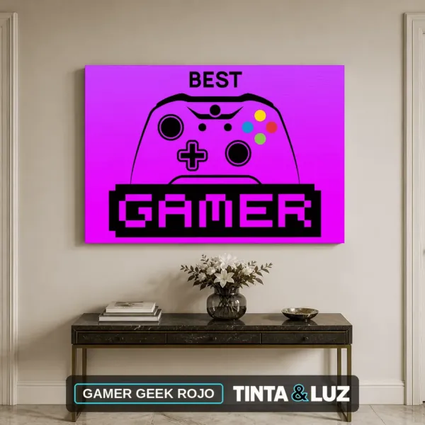 GAMER GEEK ROJO