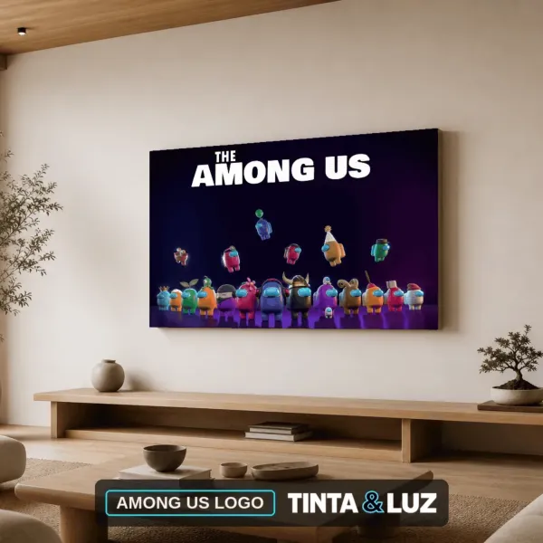 AMONG US LOGO