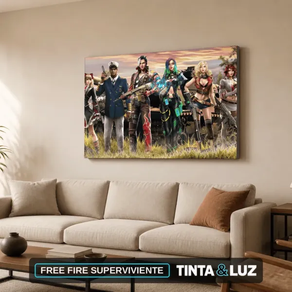 FREE FIRE SUPERVIVIENTE