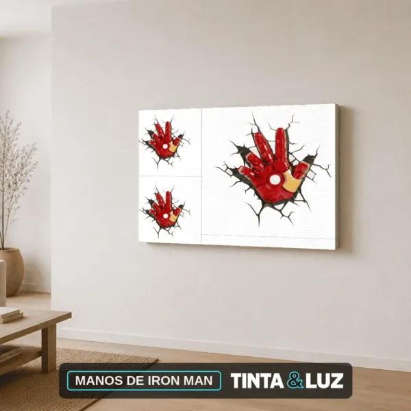 MANOS DE IRON MAN