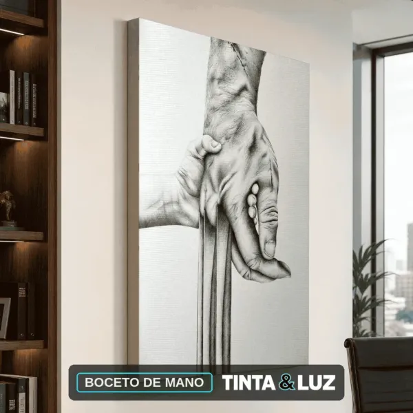 BOCETO DE MANO