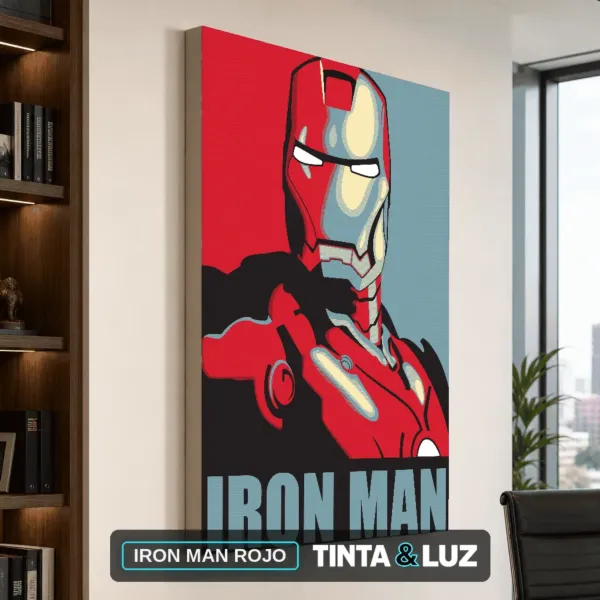 IRON MAN ROJO