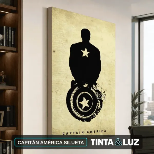 CAPITÁN AMÉRICA SILUETA