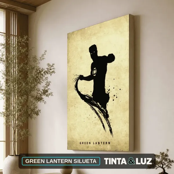 GREEN LANTERN SILUETA