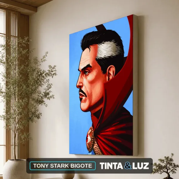 TONY STARK BIGOTE
