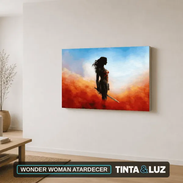 WONDER WOMAN ATARDECER