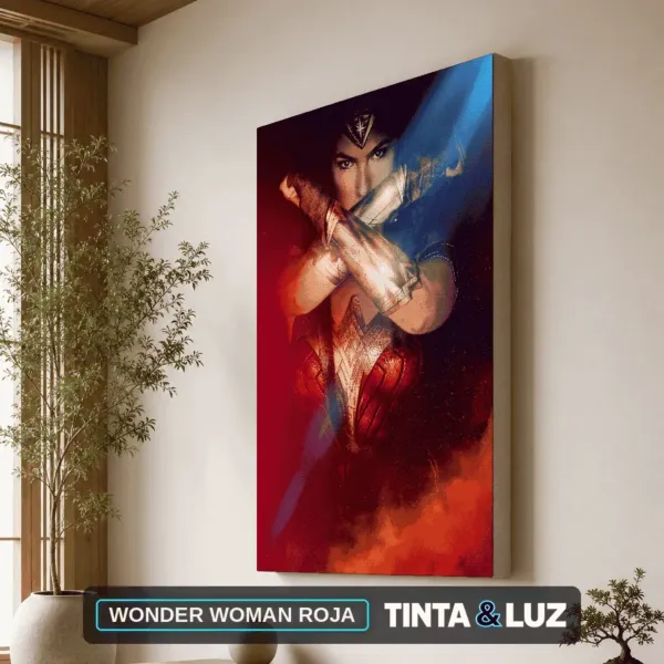 WONDER WOMAN ROJA