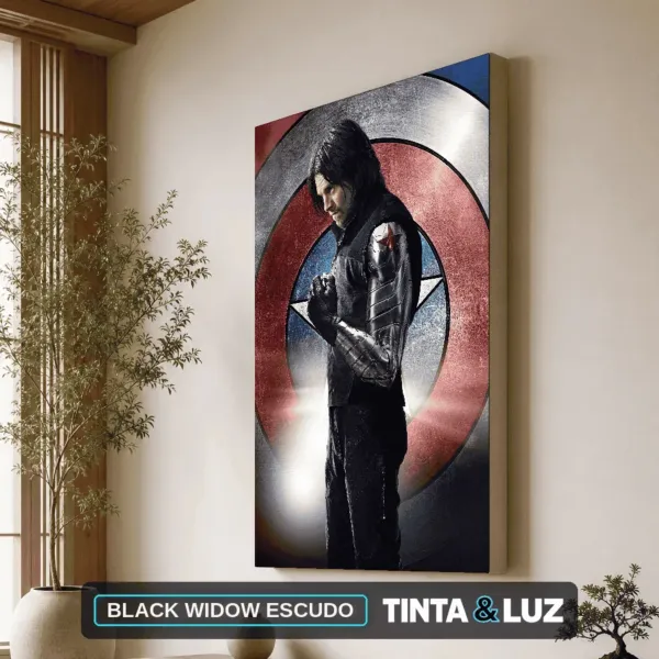 BLACK WIDOW ESCUDO