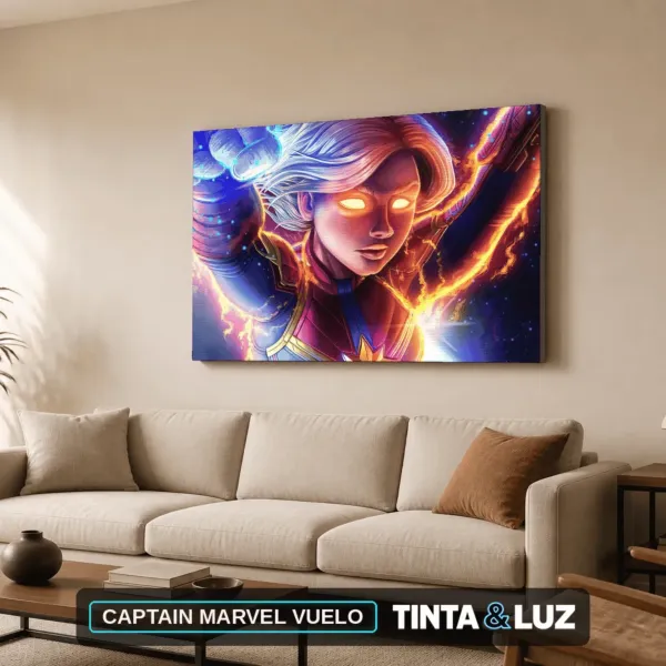 CAPTAIN MARVEL VUELO