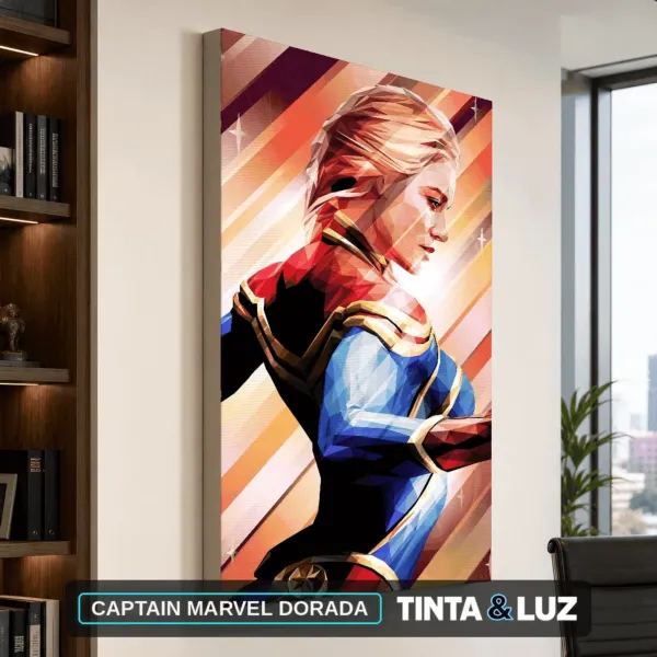 CAPTAIN MARVEL DORADA