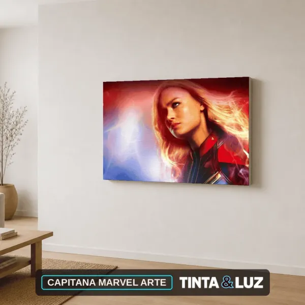 CAPITANA MARVEL ARTE