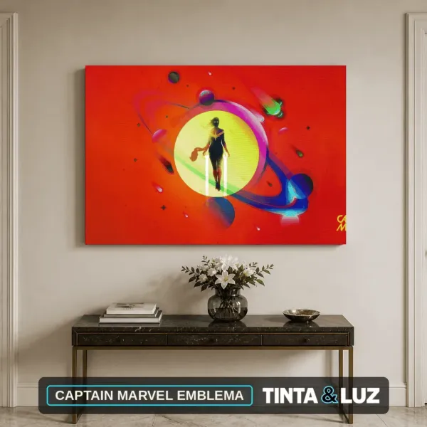 CAPTAIN MARVEL EMBLEMA
