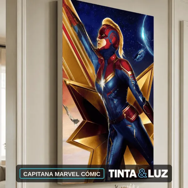 CAPITANA MARVEL CÓMIC