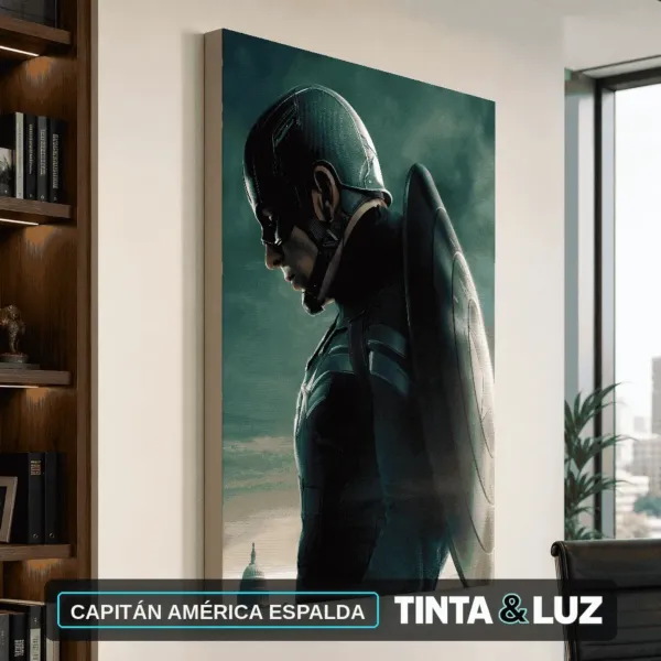 CAPITÁN AMÉRICA ESPALDA